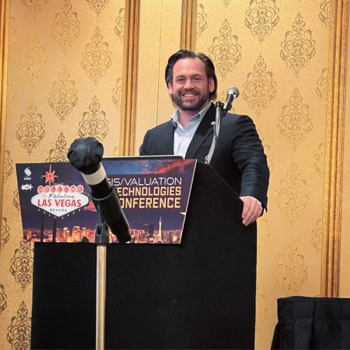 Dan at Podium